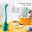 OTOTO Papa Nessie Spaghettilöffel - Nudellöffel Lebensmittelecht und BPA-Frei - Hitzebeständiger Spaghetti Nudelschöpfer mit Zinken - Nudelkelle aus Kunststoff Maße: 28,5 x 8,5 x 5,5 cm