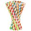 Vicloon Strohhalme Papier, Trinkhalme Papier Biologisch Abbaubare, Bunte Trinkhalme Geeignet für Partys, Hochzeiten und Anlässe, Party Strohhalme 5 Farben, 250 PCS