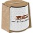 GRUSS & CO Tasse konisch "Kaffee" | Steinzeug, 43 cl, mehrfarbig | Geschenk Freunde | 48452
