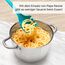 OTOTO Papa Nessie Spaghettilöffel - Nudellöffel Lebensmittelecht und BPA-Frei - Hitzebeständiger Spaghetti Nudelschöpfer mit Zinken - Nudelkelle aus Kunststoff Maße: 28,5 x 8,5 x 5,5 cm