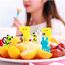 55 STK Obstgabeln Kinder Bento Box Zubehör Spieße Tiere Food Picks Plastik Gabeln Mini Dessertgabeln für Kuchen Desserts Obst (Zufällig) (55STK)