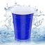 MOZOOSON Becher 16 oz/ 473ml 100 Stück, Partybecher Wiederverwendbar Plastik Becher für Camping, Weihnachten, Geburtstag, Hochzeit und Partys