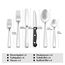 Besteck Set 6 Personen 36-teilig Edelstahl - Besteckset Spülmaschinenfest mit Steakmesser, Tafelmesser, Gabeln, Löffel, Kaffeelöffel - Rostfreies Tafelbesteck Set für 6 Personen - Modernes Design