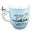 H:) PPY life Tasse mit Motiv "Erst mal nichts" | Kaffeetasse, Porzellan, 40 cl | Tasse mit Spruch, Geschenk | 46259