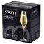 Krosno Champagnergläser Set – 6er Set | 210 ml | Splendour Kollektion | Crystalline Glas, bleifrei | Elegantes Design mit hohem Stiel | Für Sekt, Prosecco & festliche Anlässe