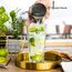 TREND FOR HOME Cocktailgläser Groß Trinkglas Caipirinha Gläser 630 ml Set von 6 Cocktail Highball Wasser Glässerset XXL Tumblers Retro Design Spülmaschinenfest Kollektion Alva Transparent