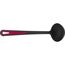Westmark 29562270 Suppenkelle "Gallant", PA/TPE, schwarz/rot, 31,5 x 9,2 x 8,3 cm