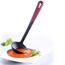 Westmark Suppenkelle/Schöpflöffel, Hitzebeständig bis 270 °C, PPA, Länge: 31,5 cm, Gallant Plus, Schwarz/Rot, 29562275