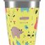 SIGG Kinderbecher Set (4 x 0.35 L), Trinkbecher für Kinder in 4 bunten Designs für Jungen und Mädchen, praktische Edelstahlbecher für zu Hause und unterwegs