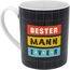 GRUSS & CO XL-Tasse Motiv "Bester Mann ever" | lustige Tasse, Porzellan, Tasse groß 60 cl | Männergeschenk, Partygeschenk | 48968
