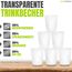 idea-station NEO Plastikbecher 30 x 250 ml - transparent - bruchsichere Trinkbecher Plastik - wiederverwendbare Becher aus Plastik - perfekt für Party, Outdoor, Camping