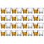 JAIEF 60 ml Schnapsgläser, bleifreies Glas, klares Schnapsglas mit schwerem Boden (32 Stück)