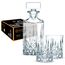 Nachtmann 3-teiliges Whisky Set, Karaffe 750 ml mit 2 Whiskygläsern 295 ml, Noblesse, 91899, Whisky Geschenkset aus Kristallglas, spülmaschinenfest