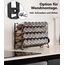 Deco haus® Gewürzregal Stehend & Wand [MIT 28 GLÄSERN & GEWÜRZETIKETTEN] - Gewürz Organizer - Gewürzregal Wand - Spice Rack Organizer - Gewürzständer Gewürzregale Hängend - Gewürzregale Schrank