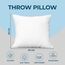 Utopia Bedding 4er Set Kissenfüllung 50 x 50 cm, Innenkissen Füllkissen Kopfkissen Sofakissen (Weiß)