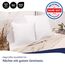 Gentle North Kopfkissen (80x80 cm groß) - 6er Set Kissen für Bett und als Dekokissen - Mit Reißverschluss für Füllung - Sofakissen - Zierkissen für Couch und Sofa - Ökotex - Waschbar bis 60° - Weiß