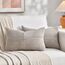 FDTERN 2er Set Taupe Kordsamt Kissenbezug 30x40 Weich Moderne Dekorative Kissenbezüge Kissenhülle Dekokissenbezug Sofakissen Dekokissen Boho Deko für Sofa Schlafzimmer Wohnzimmer Bett