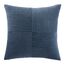 FDTERN 2er Set Denim Blau Kordsamt Kissenbezug 55x55CM Weich Moderne Dekorative Kissenbezüge Kissenhülle Dekokissenbezug Sofakissen Dekokissen Boho Deko für Sofa Schlafzimmer Wohnzimmer Bett