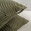 FDTERN 2er Set Olivgrün Kissenbezug 40x65 cm Weich Moderne Dekorative Kissenbezüge Kissenhülle Dekokissenbezug Sofakissen Dekokissen Boho Deko für Sofa Schlafzimmer Wohnzimmer Bett