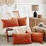 FDTERN 2er Set Karamell Kordsamt Kissenbezug 40x80CM Weich Moderne Dekorative Kissenbezüge Kissenhülle Dekokissenbezug Sofakissen Dekokissen Boho Herbst Deko für Sofa Schlafzimmer Wohnzimmer Bett