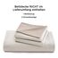 BEDSURE Bettwäsche 135x200 Baumwolle 4teilig - Bettwäsche-Sets Beige Khaki Taupe Wendebettwäsche 2er Set mit 2 Kissenbezüge 80x80 cm, Oeko-TEX Zweifarbiger Bettbezug mit Reißverschluss