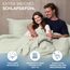 Samthus Bettwäsche 200x220 Baumwolle Satin - Oeko-Tex Made In Green - Himmlisch weicher Schlaf - Bettwäsche-Set mit 1x Bettbezug 200x220 + 2X Kissenbezug 80x80 - Duvet Cover - Grün