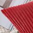 Slozzi 2er Set Kordsamt Kissenbezug Rot 40x40 Kissenbezüge Kissenhülle Sofakissen Dekokissenbezug Couchkissen Weich für Sofa Schlafzimmer Wohnzimmer Balkon