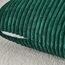 Topfinel Kissenbezug 45x45 2er Set Weihnachten dunkelgrün Kordsamt gestreiftes Muster Kissenbezüge Kissenhülle Dekokissen Sofakissen Couchkissen Dekokissen Zierkissen