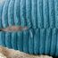 EMEMA Kissenbezug 30x50 cm Kordsamt Kissenbezüge Dekokissen Sofakissen Cord Kissenhülle Zierkissenbezug Kord Dekorative Weiche für Sofa Wohnzimmer Schlafzimmer 2er Set Seeblau