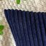 EMEMA Kissenbezug 40x40 cm Kordsamt Kissenbezüge Dekokissen Sofakissen Cord Kissenhülle Zierkissenbezug Kord Dekorative Weiche für Sofa Wohnzimmer Schlafzimmer 2er Set Navy Blau