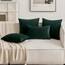 MIULEE 2er Set Samt Kissenbezüge Kissenhülle Kissenbezug Sofakissen Dekorative Dekokissen Couchkissen Zierkissen mit Verstecktem Reißverschluss für Sofa Schlafzimmer 55x55 cm