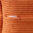 MIULEE 2er Set Kordsamt Kissenbezüge Samtkissen Weich Dekokissen Dekorativ Kissenbezug Modern Kissenhülle Sofakissen Zierkissen Couchkissen für Wohnzimmer Schlafzimmer Orange 50x50 cm