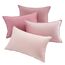 Topfinel Kissenbezug rosa 30x50 4er Set Samt Farbverlauf Kissenbezüge Kissenhülle sofakissen dekokissen Zierkissen Bezug deko für Sofa Schlafzimmer Wohnzimmer Balkon weich