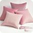 Topfinel Kissenbezug, Einfarbig, 40x40 cm rosa 4er Set Samt Kissenbezüge Kissenhülle Dekokissenbezug sofakissen dekokissen deko für Sofa Schlafzimmer Wohnzimmer Balkon Kinder flauschig Farbverlauf