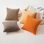 MIULEE 4er Set Kissenbezüge Kordsamt Dekokissen Kissenbezug Kopfkissenbezug Dekorative Couchkissen Deko Bezug Sofakissenbezug für Wohnzimmer Schlafzimmer Büro 45x45 cm Orange Serie
