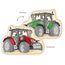 Herding Konturenkissen Traktor, ca. 36 x 24 x 5 cm, Polyester, Formkissen, Twin