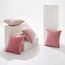 MIULEE Samt Kissenbezug Kissenhülle 4er Set Sofakissen Samtkissen Dekorative Dekokissen Couchkissen Zierkissen Deko Farbverlauf Bezug Sofakissenbezug für Wohnzimmer Kinder 45x45cm Rosa Serie Serie