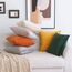 MIULEE Samt Kissenbezug 45x45 cm Kissenhülle Dunkelgrün 4er Set Sofakissen Samtkissen Dekorative Dekokissen Couchkissen Zierkissen Bezug Sofakissenbezug für Wohnzimmer Schlafzimmer Büro