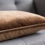 MIULEE 2er Set Samt Kissenbezug Flansch Kissenhülle Dekorative Sofakissen Dekokissen Umwickelte Kante Kissenbezüge Zierkissenbezug für Sofa Wohnzimmer Schlafzimmer 40x60 cm Schokoladenbraun