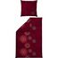 Erwin Müller Bettwäsche, Bettgarnitur Sparpaket 4-TLG. Flanell - Mandala - mollig warm, temperaturregulierend, mit praktischem Reißverschluss - Bordeaux Größe 80x80 cm / 155x220 cm