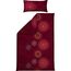Erwin Müller Bettwäsche, Bettgarnitur Sparpaket 4-TLG. Flanell - Mandala - mollig warm, temperaturregulierend, mit praktischem Reißverschluss - Bordeaux Größe 40x80 cm / 155x240 cm