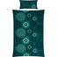 Erwin Müller Bettwäsche, Bettgarnitur Sparpaket 4-TLG. Flanell - Mandala - mollig warm, temperaturregulierend, mit praktischem Reißverschluss - Petrol Größe 40x80 cm / 135x220 cm