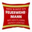 Shoppawhile Feuerwehr Geschenke für Männer Feuerwehr Geschenke Erwachsene Geburtstag Lustige Feuerwehr Kissenbezug 45x45cm