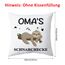 Shoppawhile Oma Geschenk Oma Geburtstagsgeschenk Muttertag Weihnachten Geschenk Faultier Weiß Kissenbezug 45x45cm Muttertagsgeschenk