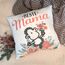 Sheepworld Kissen Motiv Mama | Zierkissen Baumwolle, 40 cm x 40 cm | Geschenk Muttertag | 48008