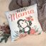 Sheepworld Kissen Motiv Mama | Zierkissen Baumwolle, 40 cm x 40 cm | Geschenk Muttertag | 48008