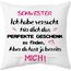 Shoppawhile Schwester Geschenk zum Geburtstag Geschenke für Schwester Weihnachten Geschenk Schwester Kissenbezug 40x40cm, Weiß