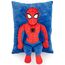 Jay Franco Marvel Spiderman Plüsch-Kuschelkissen - Superweiches 3D-Bettkissen für Kinderzimmerdekoration