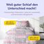Träumschön Biber Bettwäsche Set 2tlg 155x220 cm + 80x80 cm – Flauschige Kinderbettwäsche Rosa – Weiche Winterbettwäsche mit Herzen - Atmungsaktiv, Warm & Hautfreundlich - 100% Baumwolle