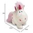 NICI 48053 Kuscheltier Einhorn Theodor 22cm, WEIß